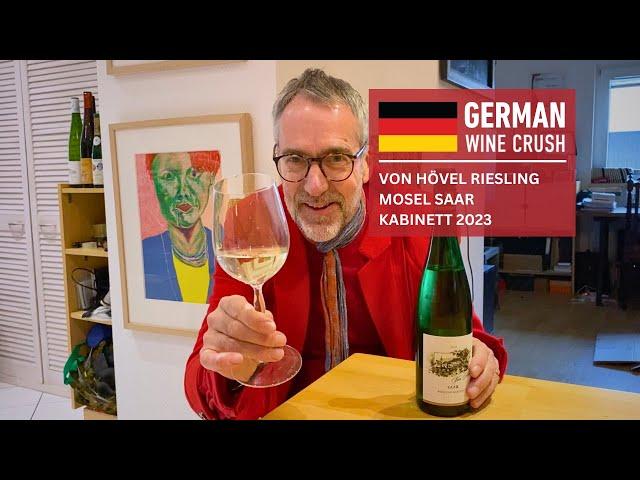 German Wine Crush: Von Hövel Riesling Mosel Saar Kabinett 2023 Image