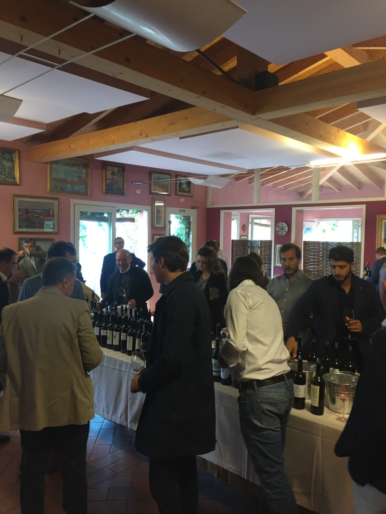 merchants and producers during the walk around tasting.