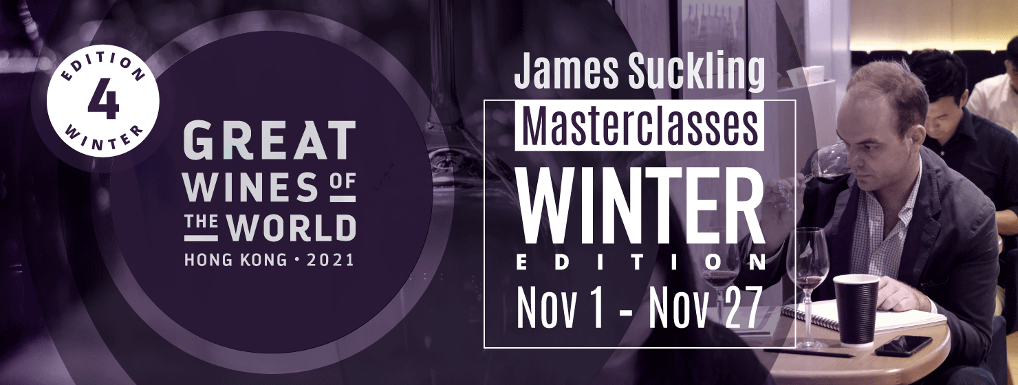 Great Wines of the World 2021 James Suckling Masterclasses